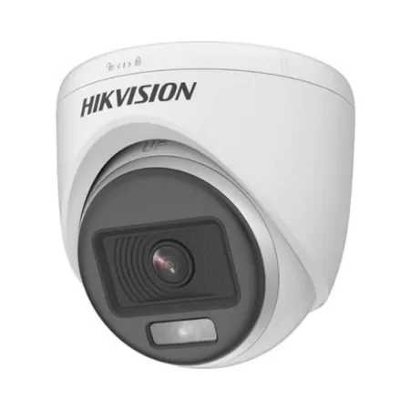 Hikvision ColorVu 2MP Indoor Fixed Turret Camera, White and Black – DS-2CE70DF0T-PF Hikvision ColorVu 2MP Indoor Fixed Turret Camera, White and Black - DS-2CE70DF0T-PF